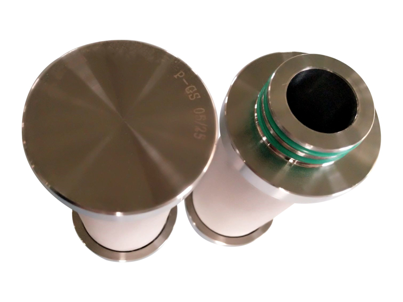 過(guò)濾蒸汽和侵蝕性液體氣體燒結(jié)不銹鋼濾芯 P-GS 05/25